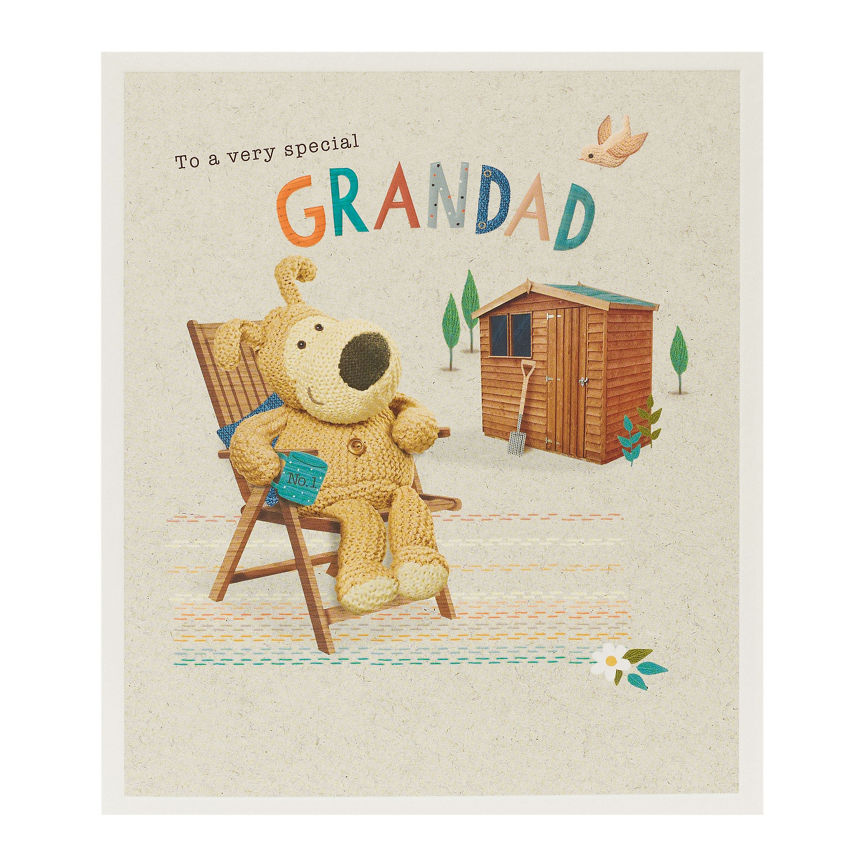 Boofle Grandad Birthday Card - McGrocer
