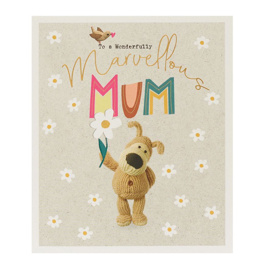 Boofle Marvellous Mum Birthday Card General Household ASDA   