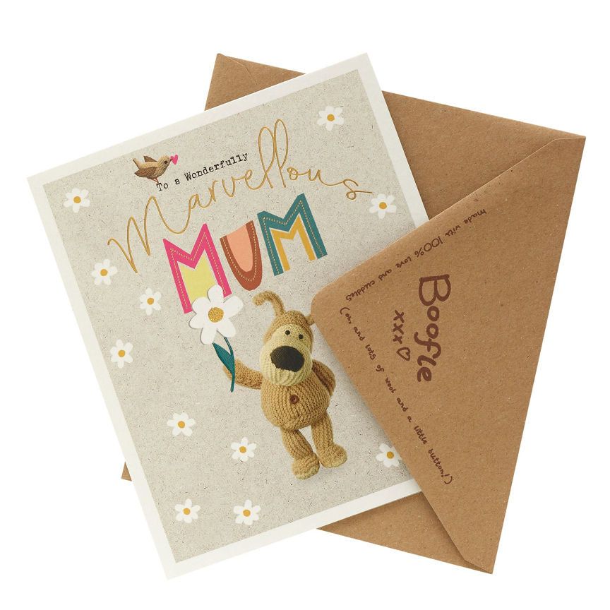 Boofle Marvellous Mum Birthday Card General Household ASDA   