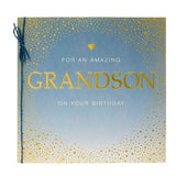 George Home Power Caption Grandson Birthday Large Card - McGrocer