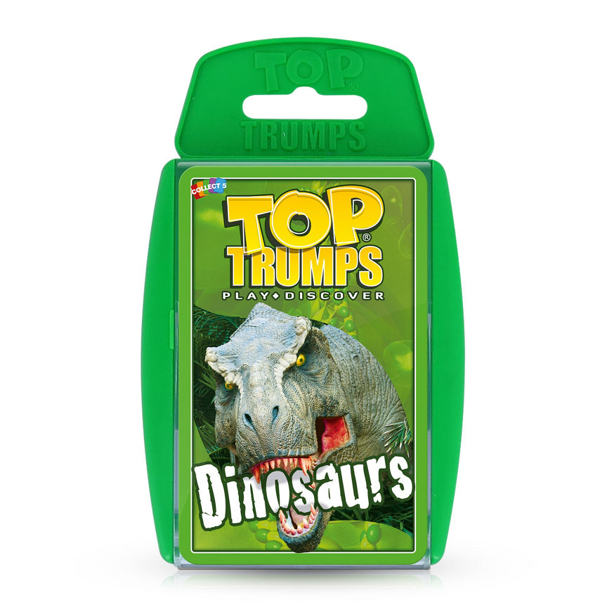 Top Trumps Dinosaurs Card Game (3+ Years) Kid's Zone ASDA   