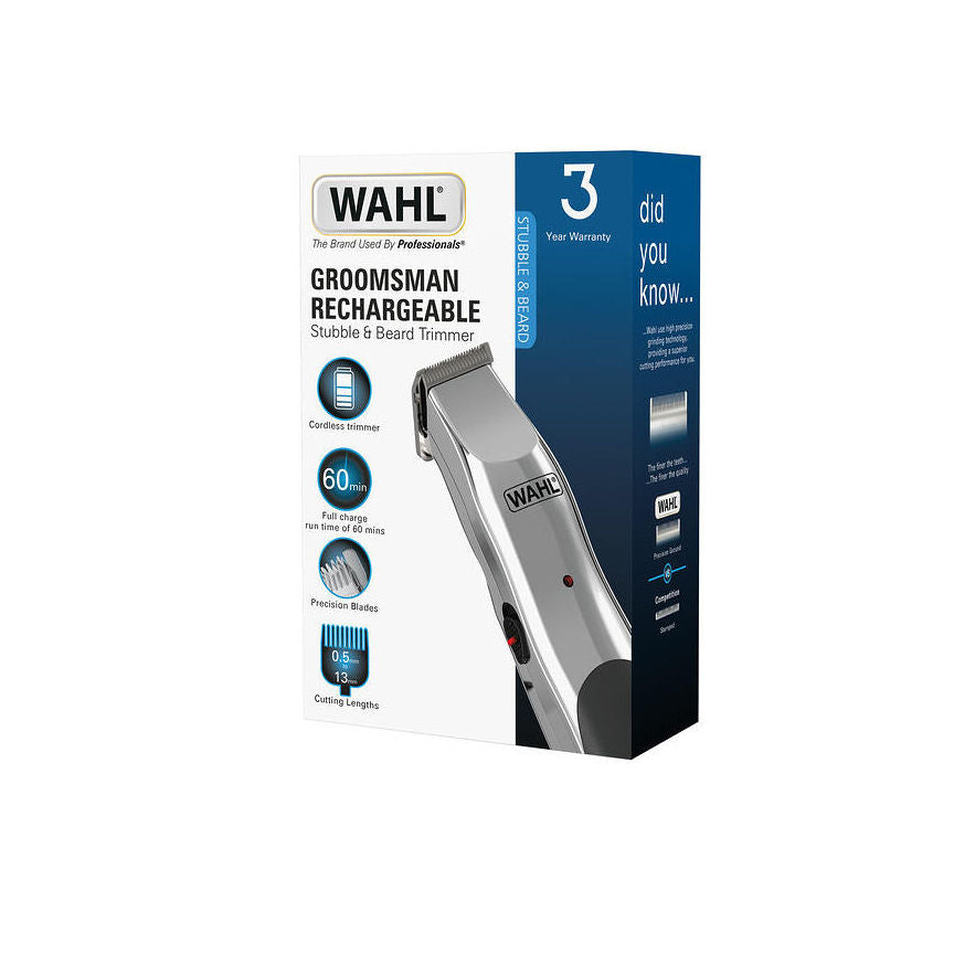 Wahl Groomsman Rechargable Cordless Trimmer Kit General Household ASDA   