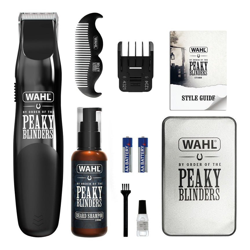 George Home Wahl Peaky Blinders Beard Trimmer Gift Set