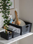 Wham Studio 5.02 Dark Grey Storage Box General Household ASDA   