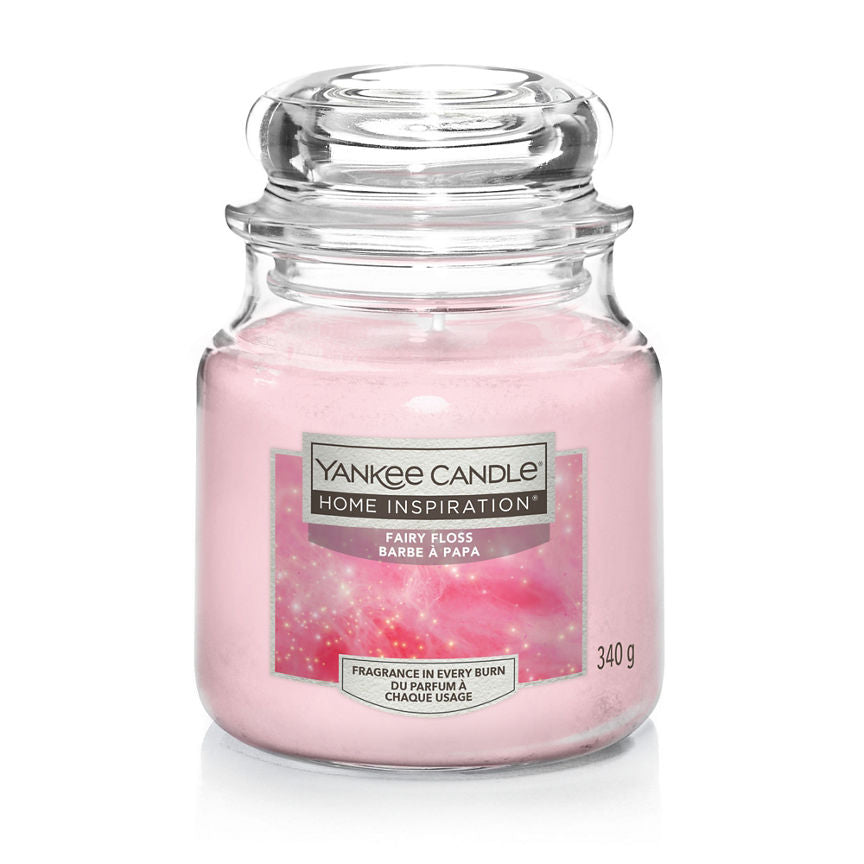 Yankee Candle Home Inspiration Fairy Floss Medium Jar - McGrocer