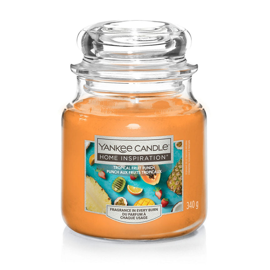 Yankee Candle Home Inspiration Tropical Fruit Punch Medium Jar