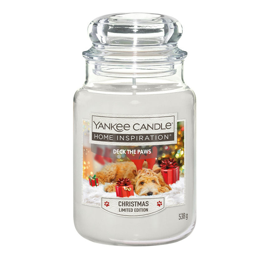 Yankee Candle Home Inspiration Home Inspiration Deck The Paws Large Jar General Household ASDA   