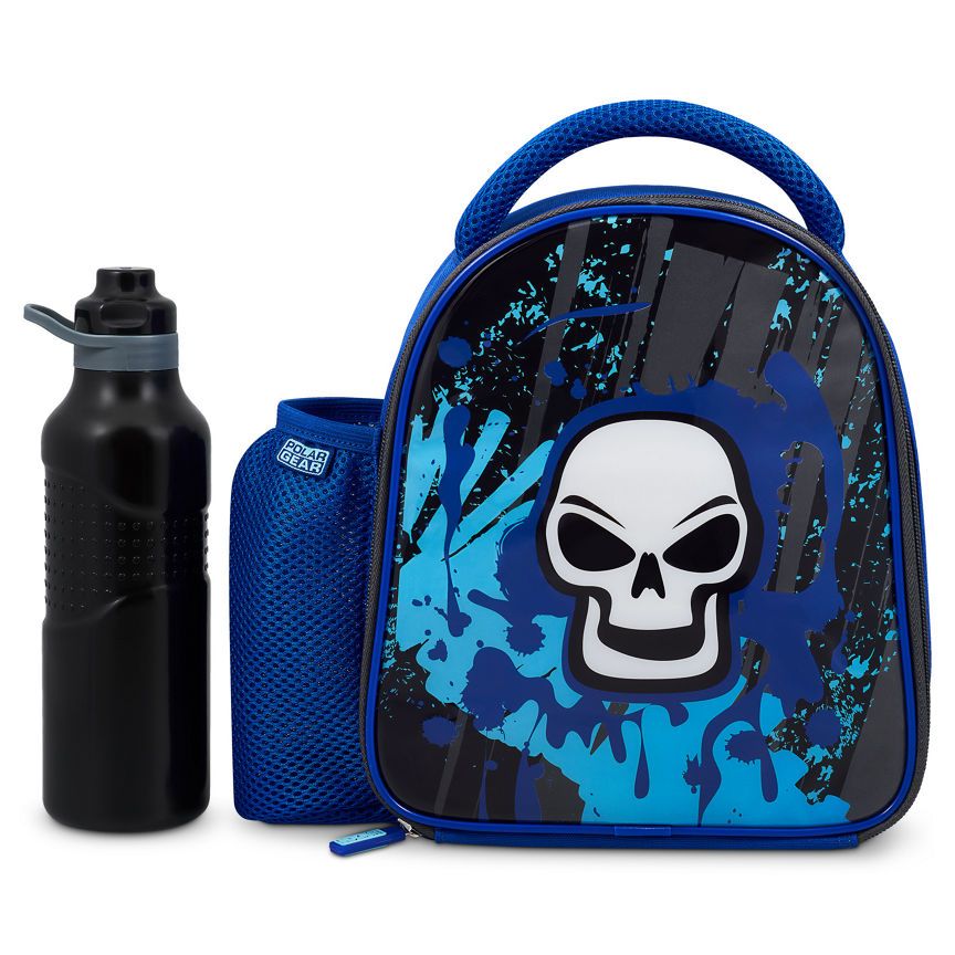 Polar Gear Skull Bag and Bottle Combo