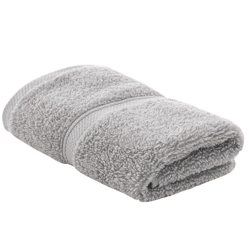 George Home Super Soft Cotton Face Cloth - Grey General Household ASDA   