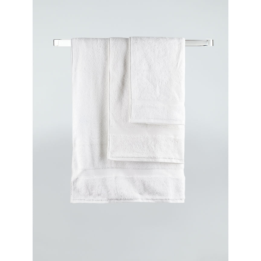George Home Super Soft Cotton Bath Towel - White - McGrocer