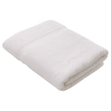 George Home Super Soft Cotton Bath Sheet - White - McGrocer