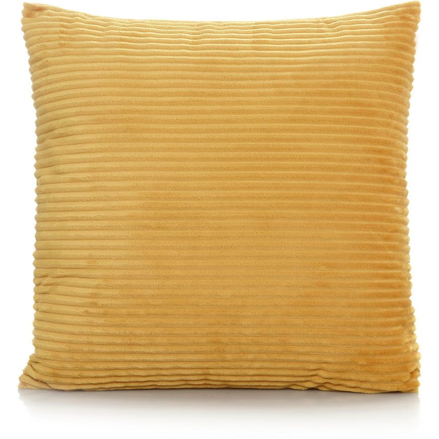 George Home Jumbo Cord Cushion - Honey