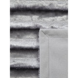 George Home Ribbed Embossed Super Soft Faux Fur Throw General Household ASDA   