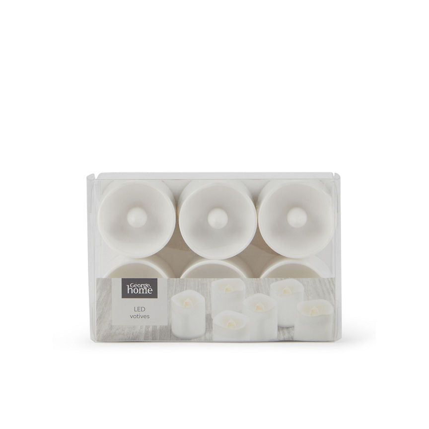 George Home LED Votives 6 pack