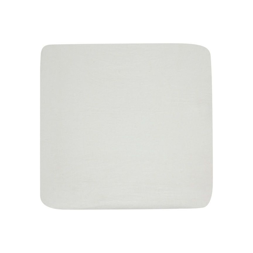 George Home White Fitted 2pk Crib Sheet