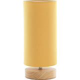 George Home Mustard Cylinder Table Lamp General Household ASDA   