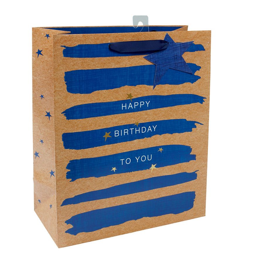 George Home Large Happy Birthday To You Craft Gift Bag