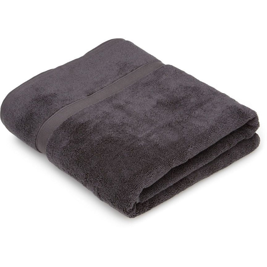 George Home Dark Grey Super Soft Cotton Bath Sheet General Household ASDA   