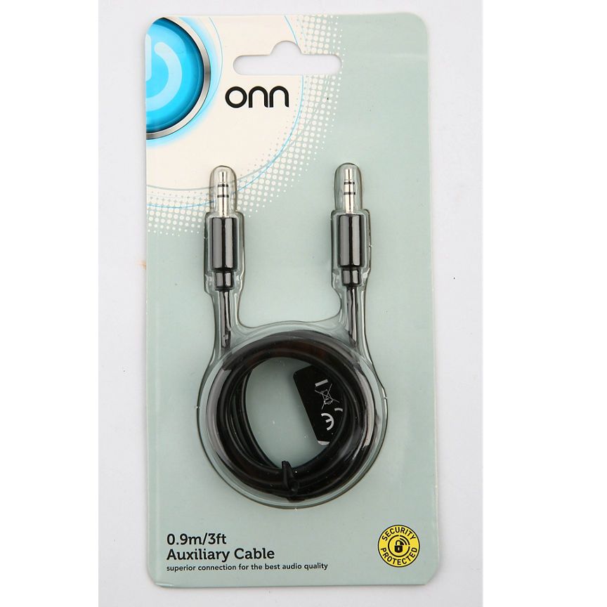 ONN Auxilary Cable - 0.9m