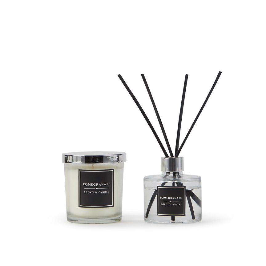 George Home Pomegranate Votive and Reed Diffuser Gift Set