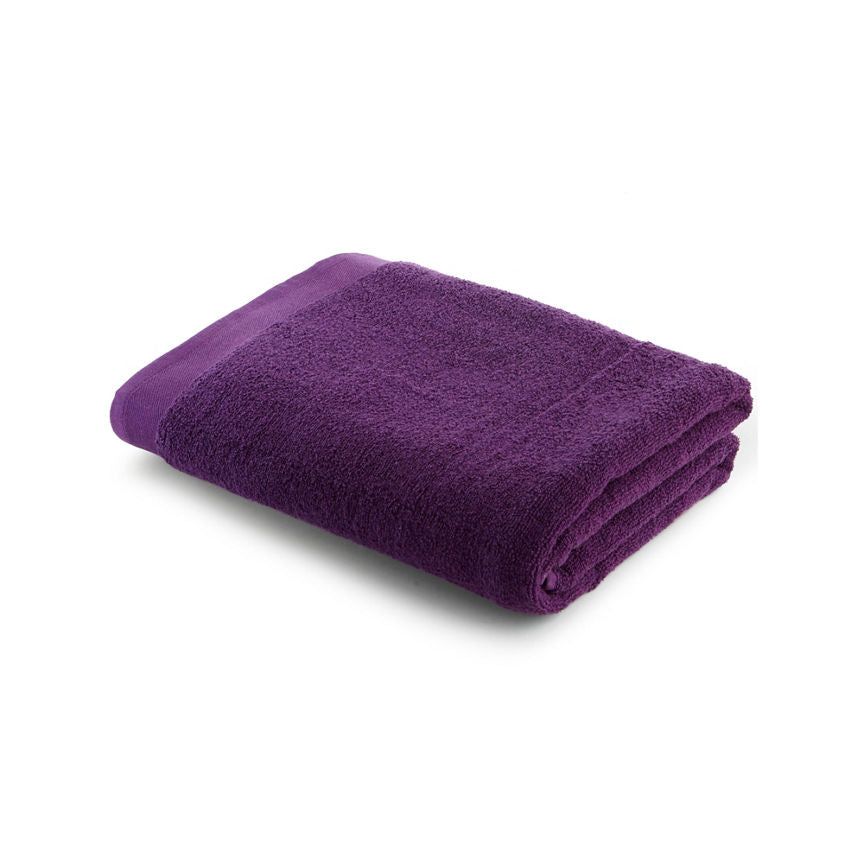 George Home Plum Cotton Bath Sheet