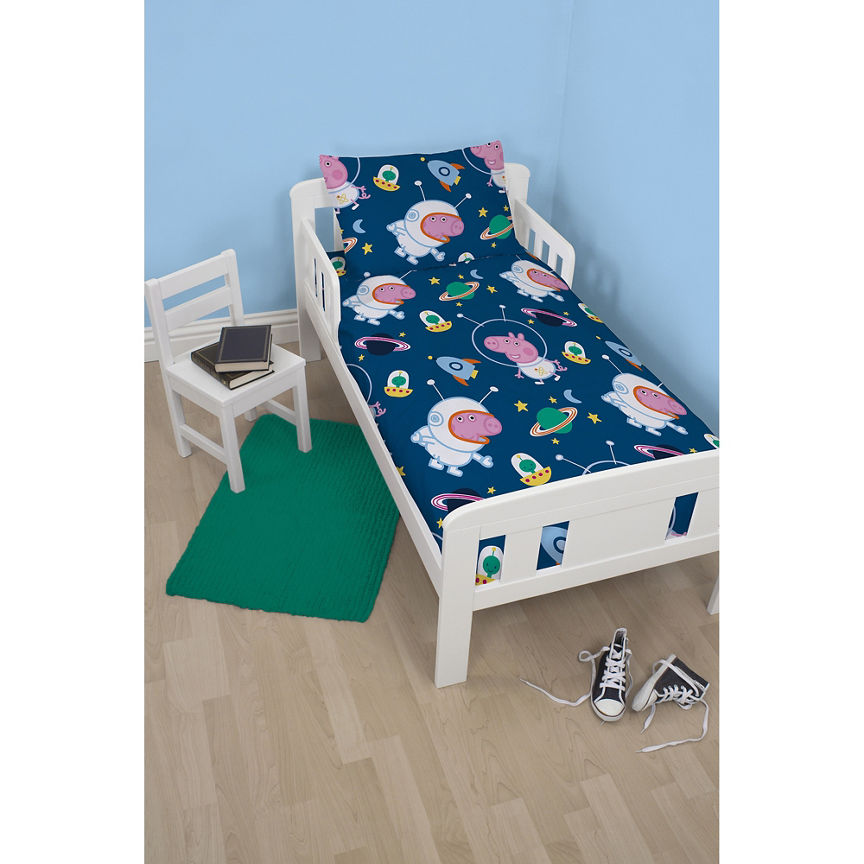 Peppa Pig George Space Toddler Duvet Set