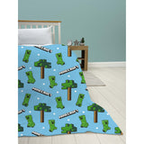 Minecraft Fleece Blanket General Household ASDA   