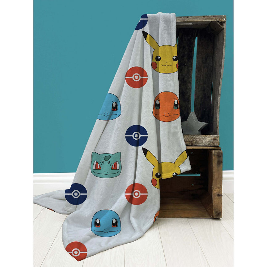 Pokemon Fleece Blanket General Household ASDA   