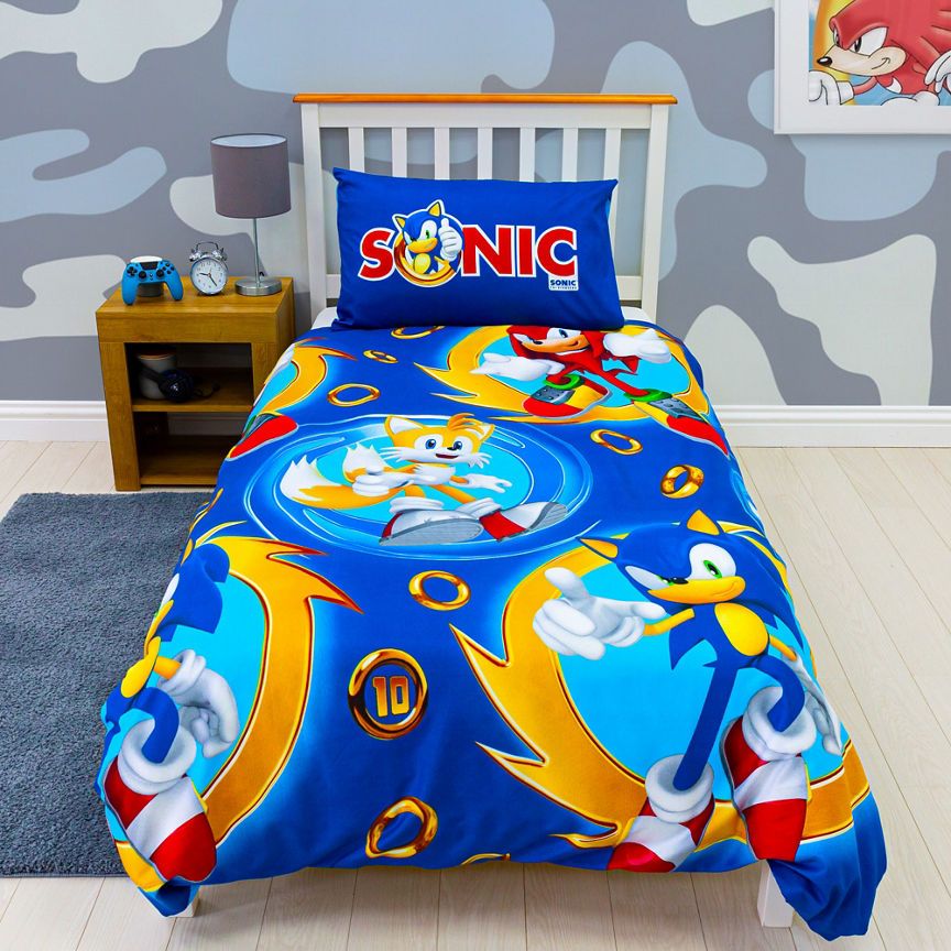 George Home Sonic Single Duvet Set General Household ASDA   