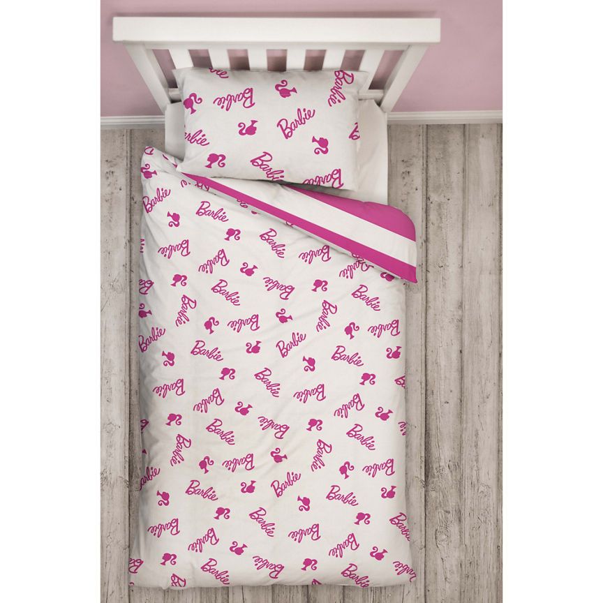 George Home Barbie Single Duvet Set General Household ASDA   