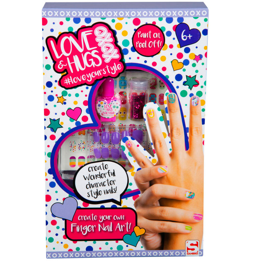 XOXO Love your Style Create Your Own Finger Nail Art (6+ Years) Kid's Zone ASDA   