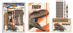 Jurassic World Bumper Stationery Wallet Office Supplies ASDA   