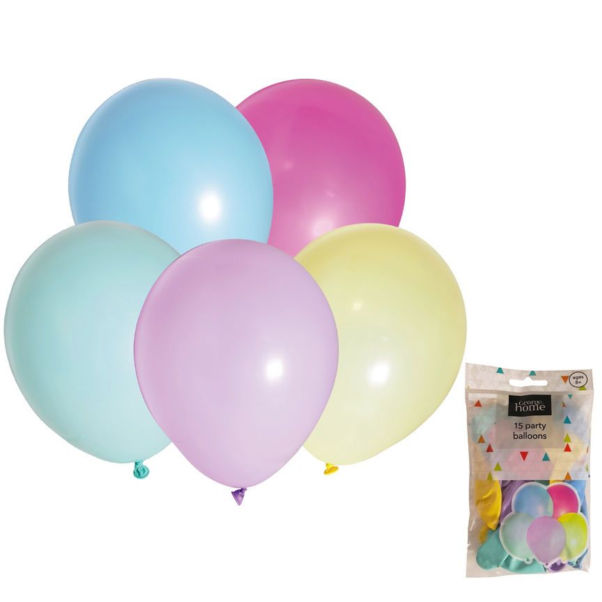 George Home Mixed Pastel Balloons