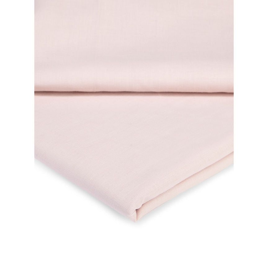 George Home Light Pink Flat Sheet King