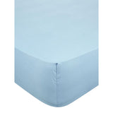 George Home Light Blue Fitted Sheet Single General Household ASDA   