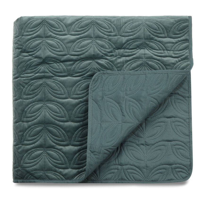 George Home Green Pinsonic Throw General Household ASDA   