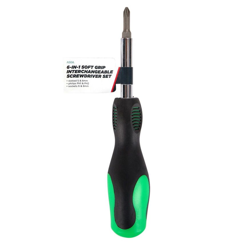 Hyper Tough 6 In 1 Screwdriver