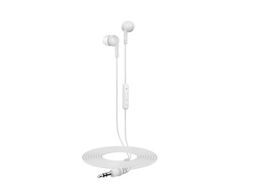 ONN Wired Earbuds with Mic - White