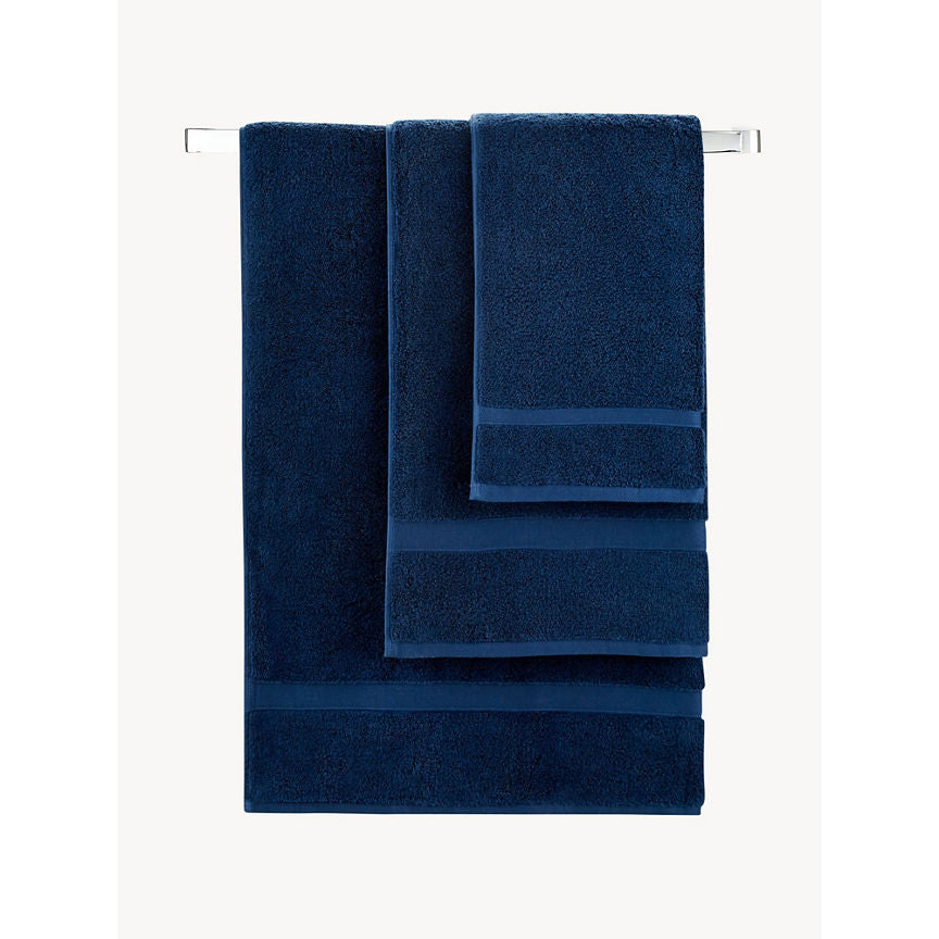 George Home Blue Super Soft Cotton Hand Towel - McGrocer