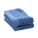 George Home 100% Cotton Face Cloth - Blue General Household ASDA   