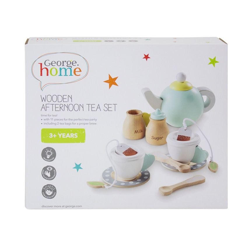 George Home Wooden Afternoon Tea Set (3+ Years)