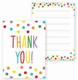 George Home Bright Spot Paper Thank You Cards General Household ASDA   