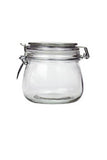 George Home Clear Glass Clip Lid Canister GOODS ASDA   