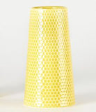 George Home Yellow Honeycomb Vase General Household ASDA   