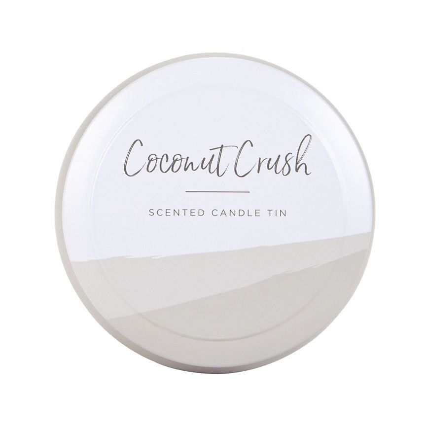 George Home Coconut Tin Candle General Household ASDA   