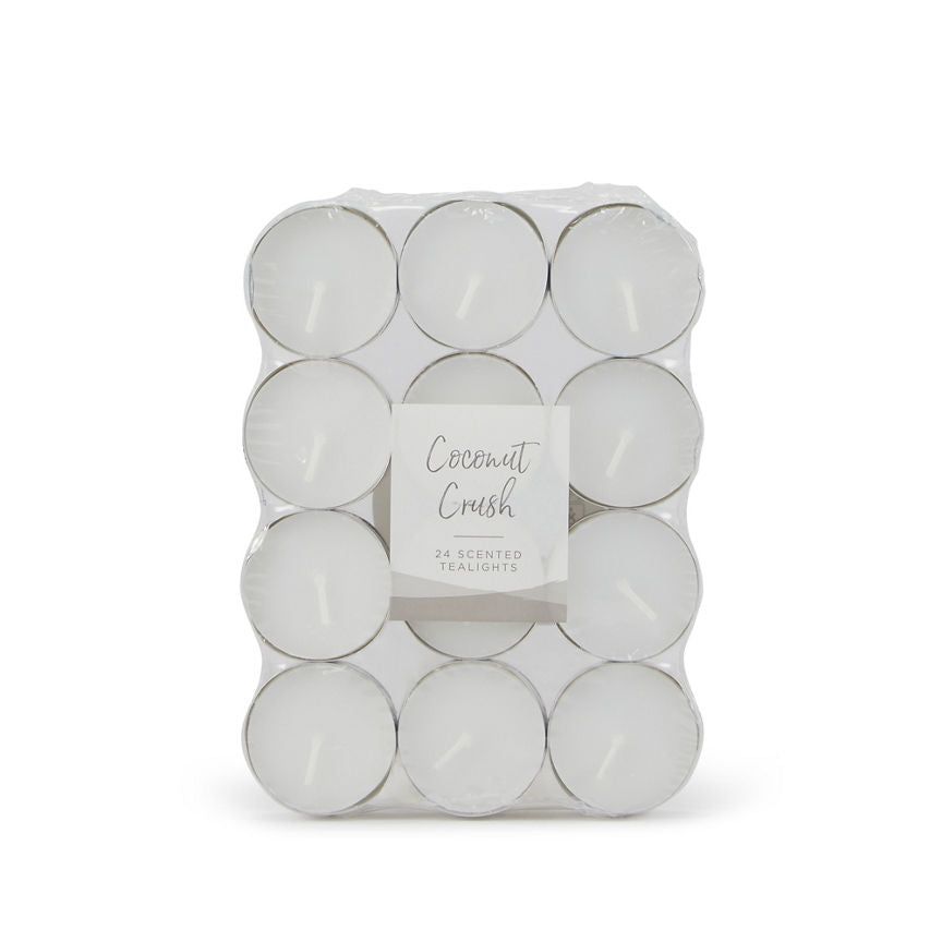 George Home Coconut Tealights 24pk