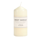 George Home Sweet Vanilla Medium Pillar Candle - McGrocer
