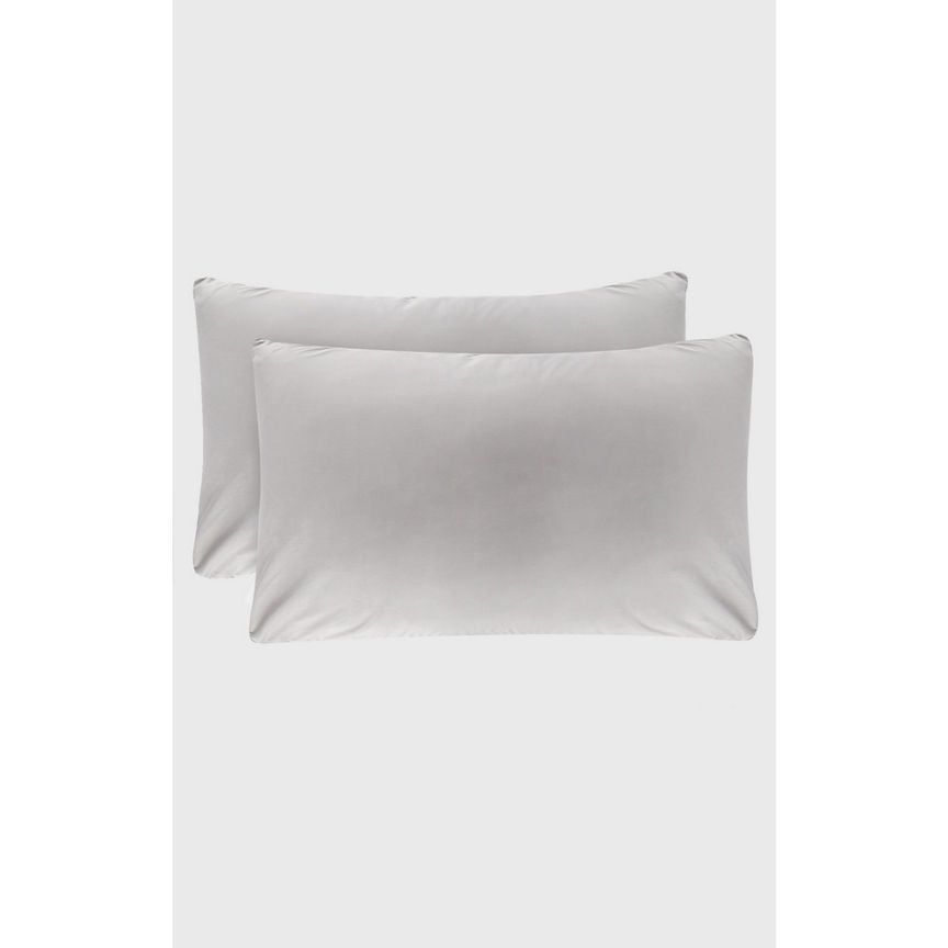 George Home Just Wellness Grey Tencel Housewife Pillowcase Pair