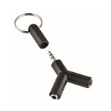 ONN Headphone Splitter with Keyring Cap General Household ASDA   