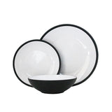 George Home Liquorice 12 Piece Dinner Set GOODS ASDA   